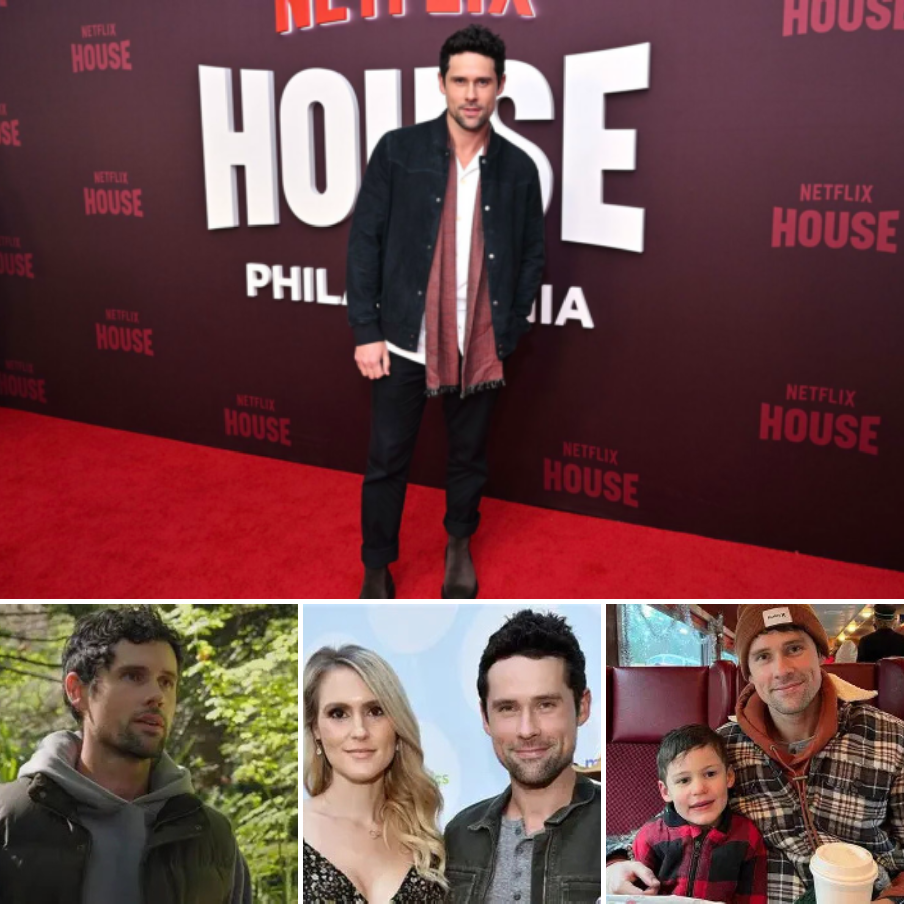 Benjamin Hollingsworth Shares His Perfectly Chaotic Family Christmas md14