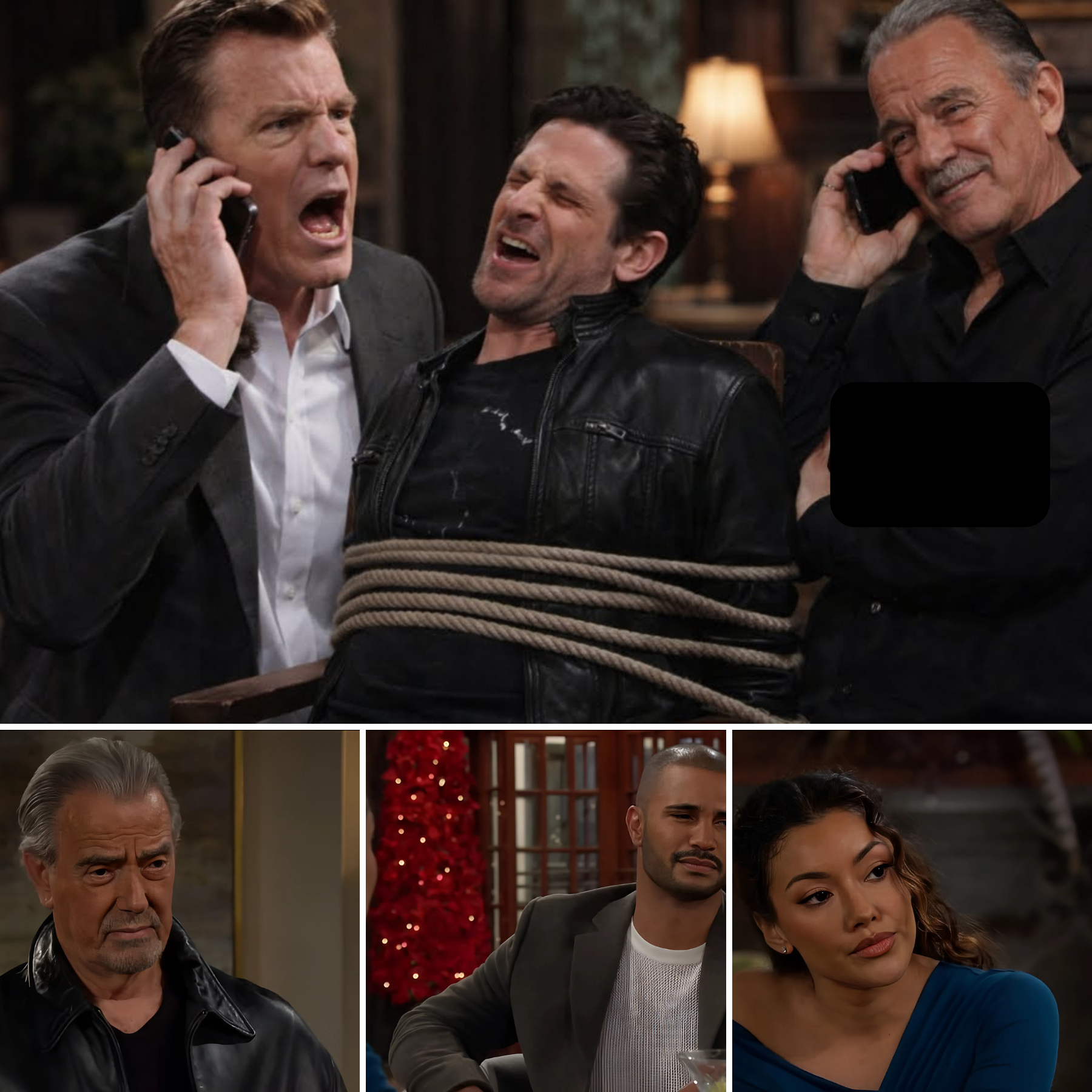 MATT IS HERE – Jack holds Matt captive and wants to make a secret deal with Victor Y&R Spoilers