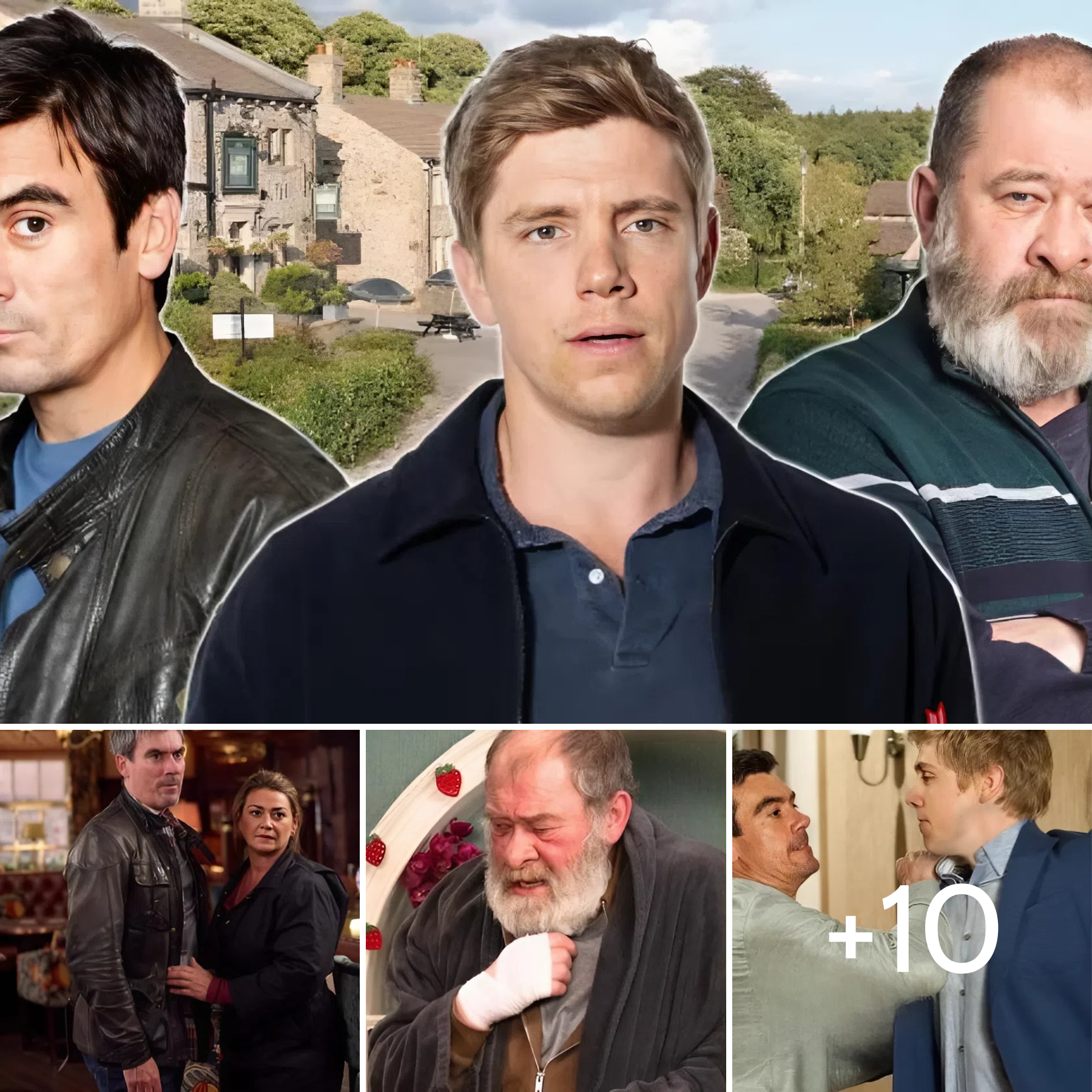 Emmerdale spoiler videos reveal fresh nightmares for Robert, Bear and Cain