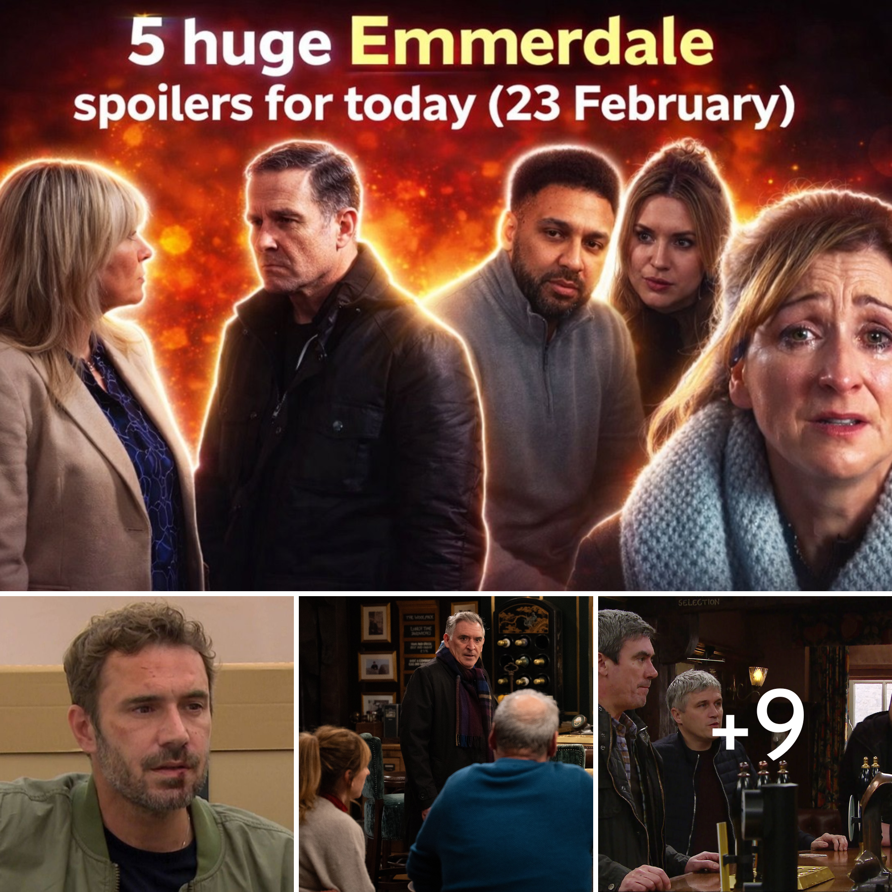 5 huge Emmerdale spoilers for today (23 February)