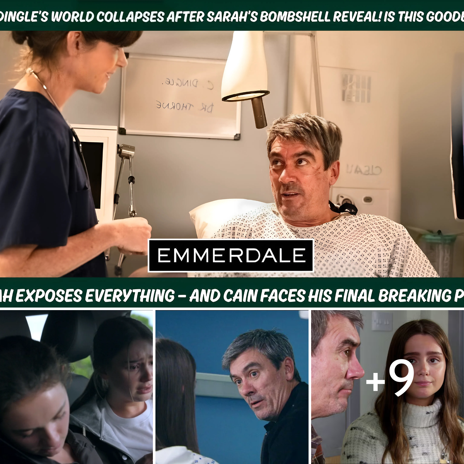 Is This the END for Cain Dingle?! 😱 Sarah’s SHOCKING Truth Finally EXPOSED!