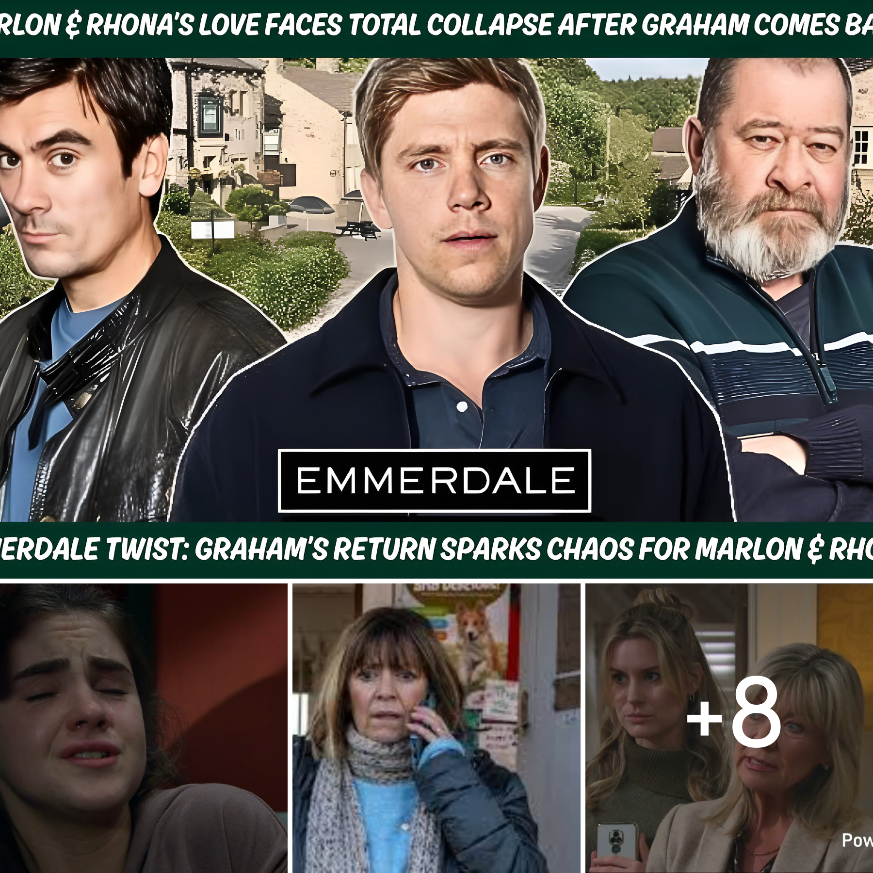😱 Graham’s SHOCK Return Destroys Marlon & Rhona’s Future! | Emmerdale Drama Explodes