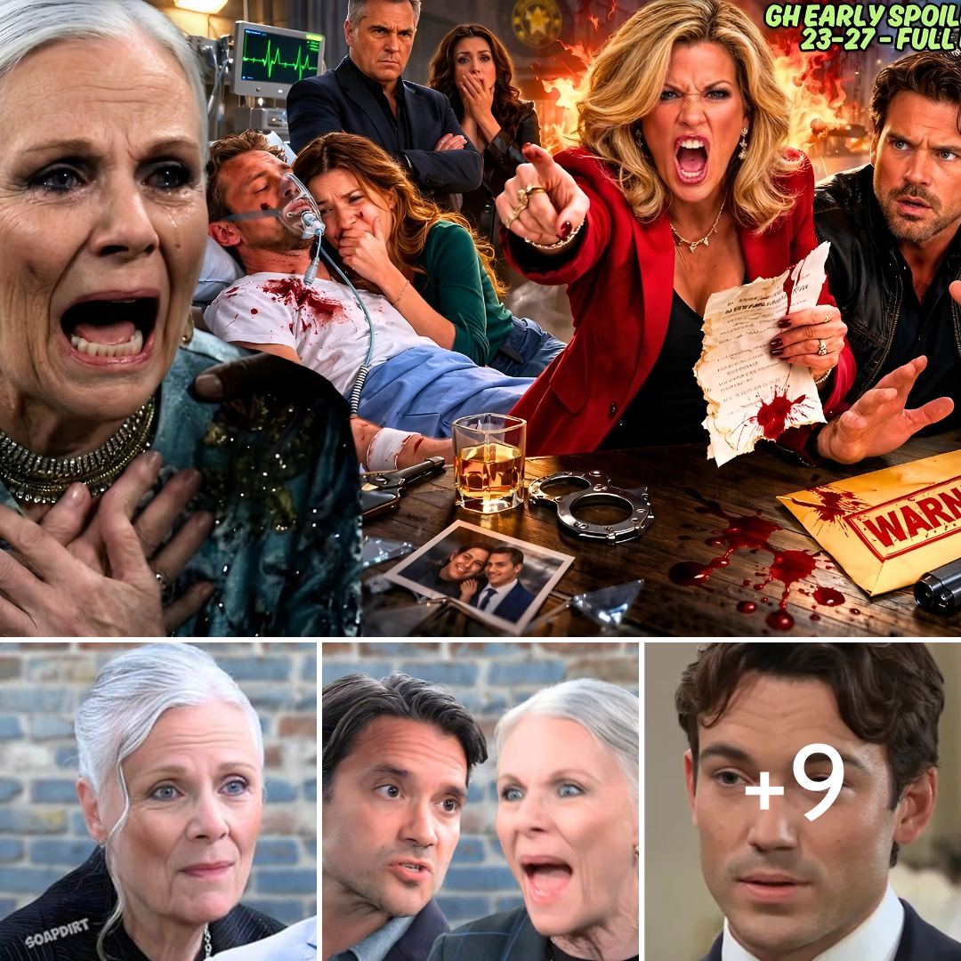 GH Early Spoilers March 23–27 – FULL EPISODE: Tracy Issues DEADLY Ultimatum & Dante Gets a WARNING!