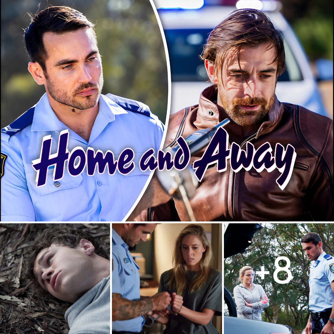 In Home and Away, explosive family secrets surface, triggering a shocking police raid and arrest