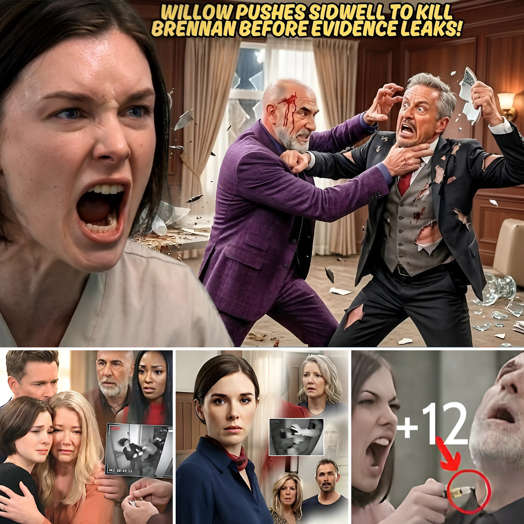 From Hero to Villain? Willow Orders Brennan’s TAKEDOWN – Sidwell Forced to Act! 😱GH Bombshell